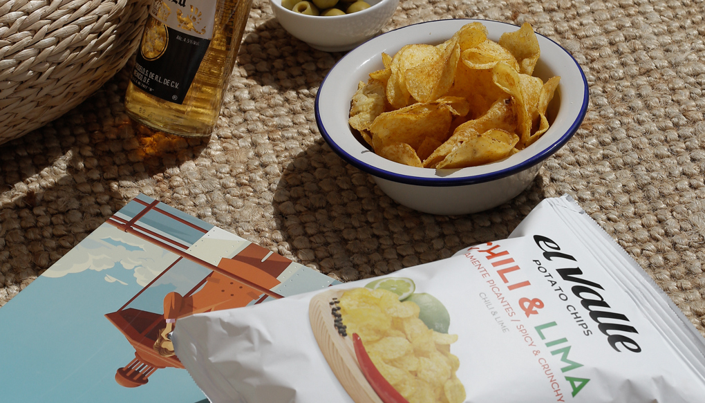 el valle chilli a limeta servírování
